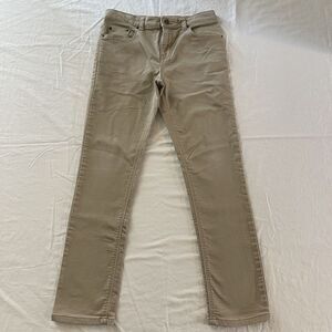 Member's Mark Boy's‎ Favorite Soft & Stretchy Knit Denim Jean Size 16 Beige
